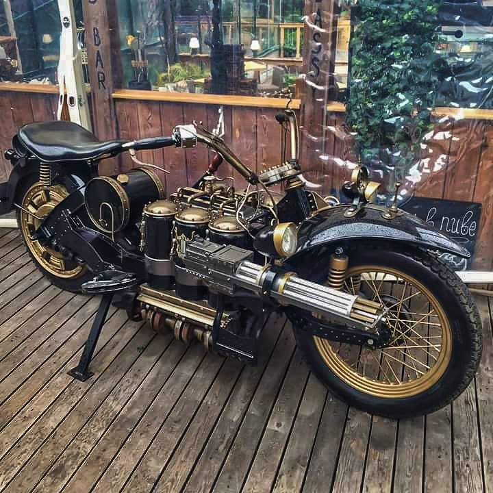 Steampunk Motorcycle